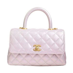 Coco Handle Pearl Rainbow Small Tote And Crossbody